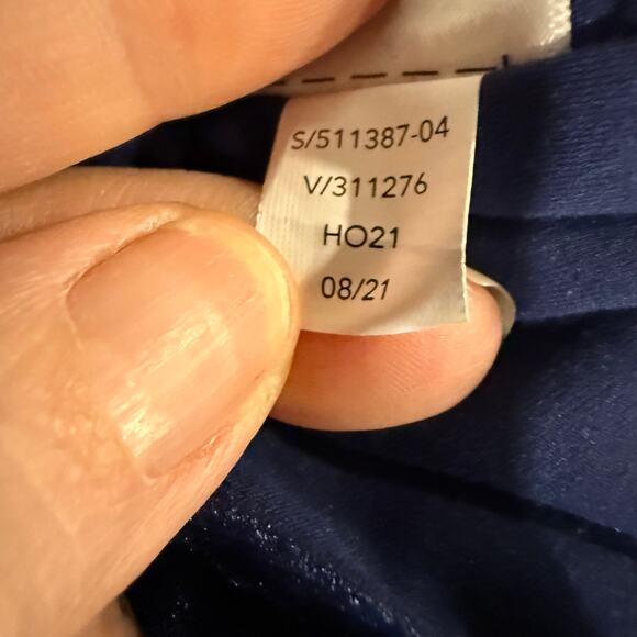 Athleta Elation Velvet Leggings Women's Size XS Blue Yoga Athleisure Wellness - Picture 9 of 9